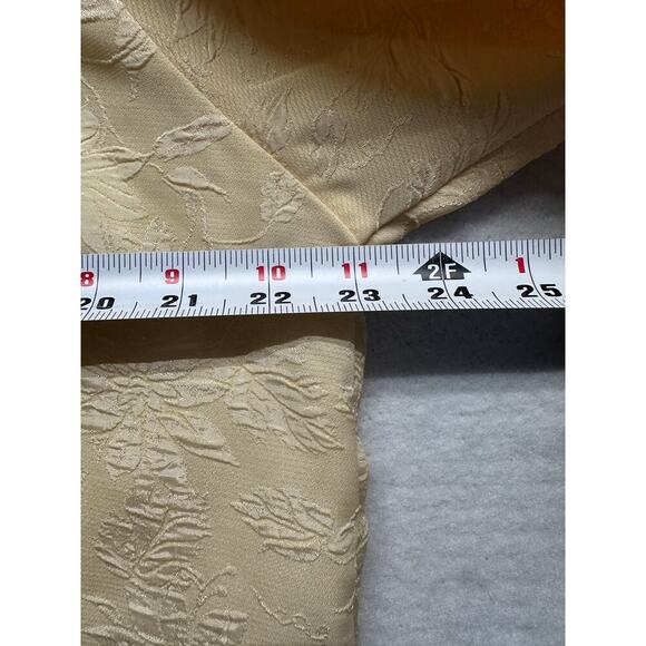 Victoria's Secret Vtg Secret Flower Embossed Button Up Collared Oversize Shirt M - Picture 6 of 8